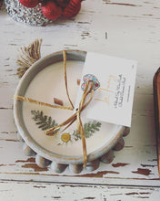 Load image into Gallery viewer, La Fancy- Soy Wax Candles in ceramic beaded bowl