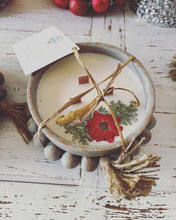 Load image into Gallery viewer, La Fancy- Soy Wax Candles in ceramic beaded bowl